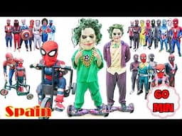 KID SPIDER MAN y Kid JOKER son Peligro (Acción Especial)