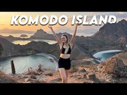 Sailing KOMODO ISLAND Indonesia 🇮🇩 Pink Beach, Padar Island, seeing Komodo Dragons & Manta Rays!