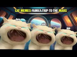 CAT MEMES FAMILY TRIP TO THE MARS