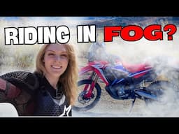 Motorbiking in the Fog