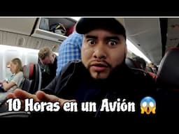 NO VIAJES A EUROPA SIN VER ESTE VIDEO 🚫 Mi primera vez en un avión por 10 horas 😱