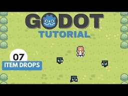 Top Down Survival Shooter In Godot | Part 7 - Item Drops