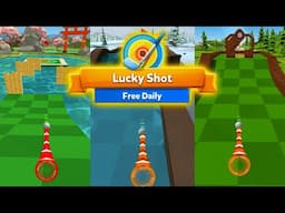 UPDATED ALL LUCKY SHOTS HOLE IN ONE! | GOLF BATTLE