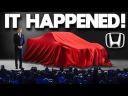 Honda CEO Announces 3 NEW Car Models That Shocked The Entire Car Industry!