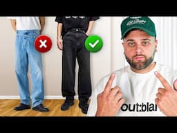 This is Why Baggy Jeans look Weird on You (Fix it ASAP)