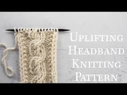 Super Bulky Cable Headband Knitting Pattern