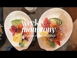 Weekly Monotony (Oct 21-25 2024 Vlog)