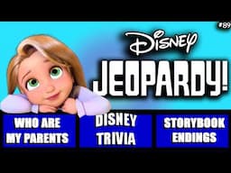 Disney Jeopardy • 26 Clue Trivia Game • Test Your Knowledge