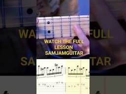 THE PENTATONIC TAPPING MAP OF THE FRETBOARD #tapping #samjamguitar #guitarlesson