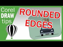 #shorts Creating rounded corners on images in CorelDraw