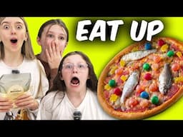 Mystery Wheel Of Pizza Food Challenge