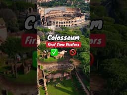 Colosseum - Watch 👀 Before You Go #rometravelguide #rome#colosseum #roma#italytravel #italy