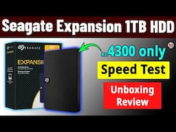 Seagate Expansion 1TB External HDD | Best HDD External Hard Drive | Best External Hard Drive 2023