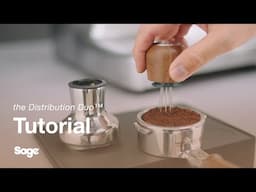 the Distribution Duo™ | How to avoid channeling and make perfect espresso | Sage Appliances UK