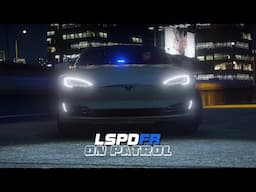 Tesla Model S Police Car (LSPDFR - 1186)