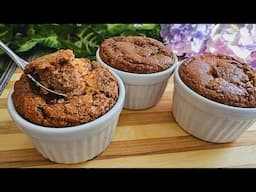 Very fast and delicious! Baked oats recipe for breakfast! No flour, no banana!