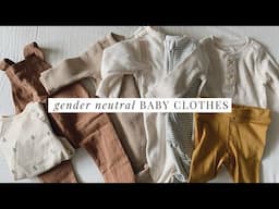 Gender Neutral Baby Clothing Haul | H&M, Old Navy, Zara + more!