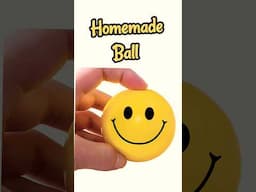 DIY Homemade bouncy ball 🤓🌈 easy crafts | diy crafts #shorts