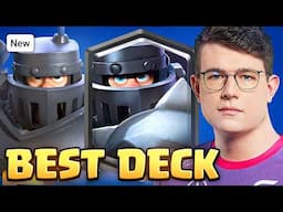 100% WIN RATE! BROKEN MEGA KNIGHT DECK — Clash Royale