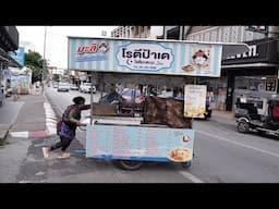 길거리 음식으로 4년 연속 미슐랭!? 태국 전설의 로띠 할머니 The legendary Thai roti grandmother - Thai street food