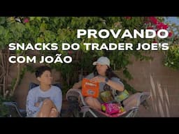 JOÃO REAGINDO SNACKS DO TRADER JOE’S (opções mais saudáveis)