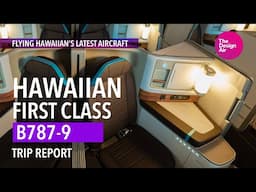 Hawaiian Airlines 787-9 First Class – Inaugural LAX-HNL flight!