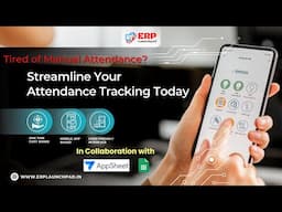 Employee Attendance Tracker inside Appsheet | Mobile App | Demo Video in Hindi