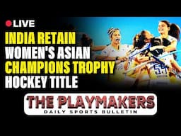 LIVE🔴PLAYMAKERS | EP 108 | India retains WACT Hockey title | India pulls out of Blind T20 World Cup