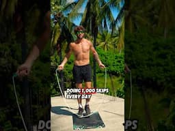 Is 1,000 Jump Rope Skips Every Day Good To Lose Body Fat? | #shorts #ytshorts #cardio