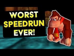 The Beautiful Disaster of Donkey Kong 64's First Speedrun (2004)