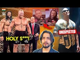 Bloodline X Brock Lesnar😨....WTF!? The Rock Most Shocking, Roman Reigns & Paul Heyman