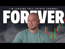 I'm Deleting My Youtube Channel - I'm Done With Crypto