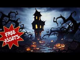 Create a Spooky Halloween Scene in Blender (Free Asset Pack Included)