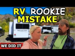 RV Rookie Mistake, You Need Instructions For This? Crazy | RV Life