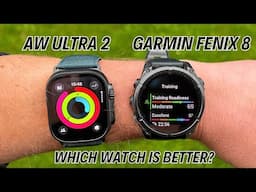 Garmin Fenix 8 vs. Apple Watch Ultra 2 Black: Features, Battery Life, Accuracy & More!