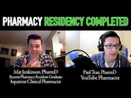 Completed Pharmacy Residency ... Now What? | PGY1 | Pharmacist Job Search | Investing