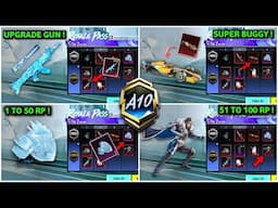 Free Glacier 😱 Next Upgrade Gun ! BGMI A10 Royal Pass 1 to 100 RP Rewards | Next RP | Bgmi NewUpdate