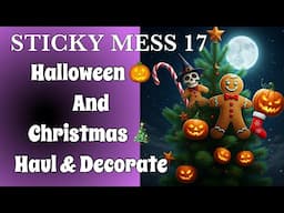 STUNNING ! HALLOWEEN AND CHRISTMAS HAUL, AND DECORATE WITH ME | STICKYMESS17