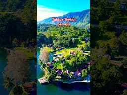 Tuktuk Timbul, Tuktuk, Samosir #laketoba360 #danautoba #samosir #travel #sunrise #shortvideo #dji