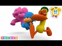 🏃‍♂️ ДАВАЙТЕ УЧАСТВОВАТЬ В ГОНКАХ! 🏃‍♂️ | Pocoyo - Официальный канал | Детские мультфильмы