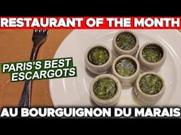 The Best Snails in Paris - Au Bourguignon du Marais