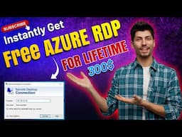 Free azure rdp | How to create free azure rdp | Microsoft azure rdp free | Free RDP 2024 | Azure RDP