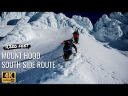 Mount Hood Summit Climb in Winter | Up through the Pearly Gates and down Old Chute