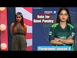 Final voting for ginni Pandey 😍