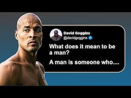 David Goggins explains What Makes YOU a Man | David Goggins Motivation