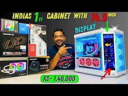 Rs 1.4 LAKH PC with Indias 1st Cabinet with 14.9'' inch 🔥🔥| Mr Pc Wale