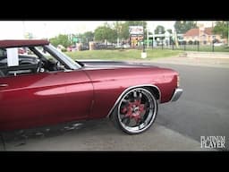 71 CHEVELLE on 24 INCH FORGIATO BASAMENTO- DETROIT