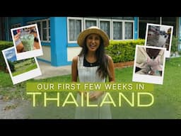 Our first few weeks living in Thailand!