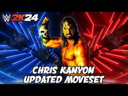 WWE 2K24 Chris Kanyon Updated Moveset + Superstar Settings