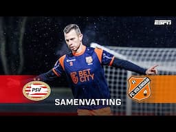 HATTRICK Robert MÜHREN & HENK VEERMAN geeft 3️⃣ 🅰️ssists | Samenvatting Jong PSV - FC Volendam